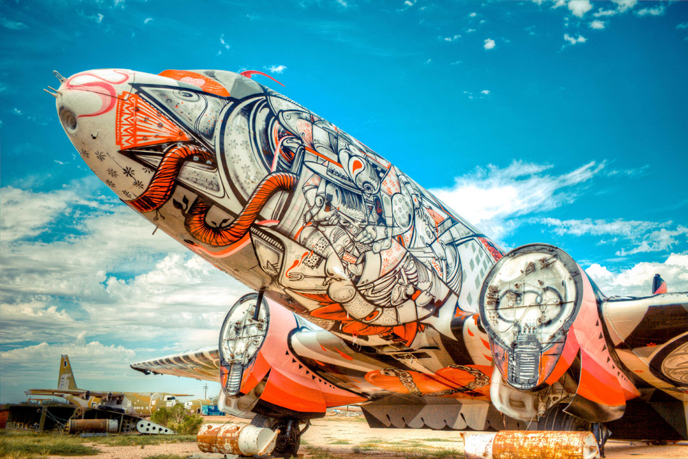 The Boneyard Projects - Aviões e Arte
