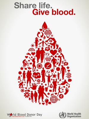 Campanhas criativas para doação de sangue