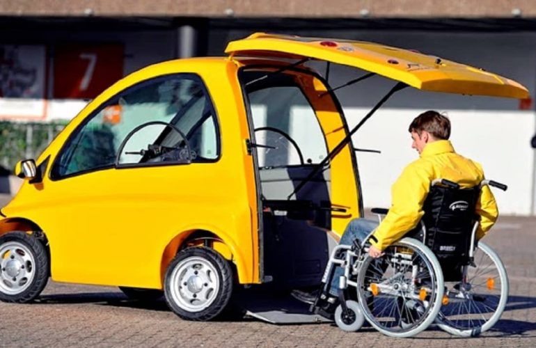 Kenguru - O carro elétrico para motoristas cadeirantes