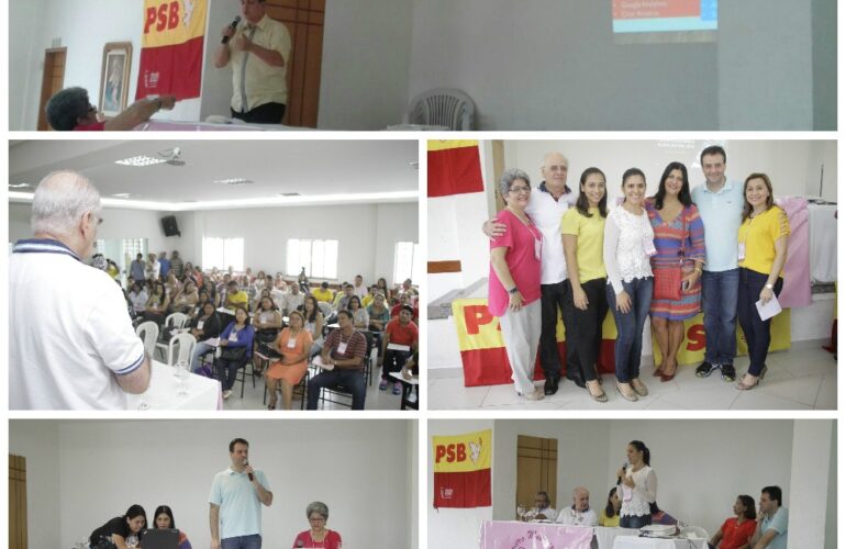 Designer Amazonense palestra durante o Encontro de Mulheres Socialistas de Manaus
