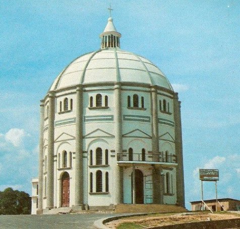 Santuário de Nossa Senhora de Fátima em Manaus em 1960 / Foto : Reprodução do Blog do coronel Roberto