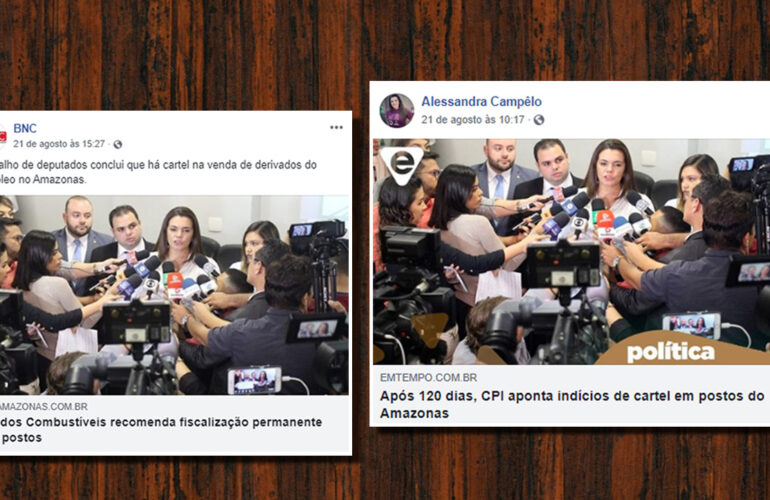 Deputados amazonenses concluem o óbvio e postam memes nas redes sociais