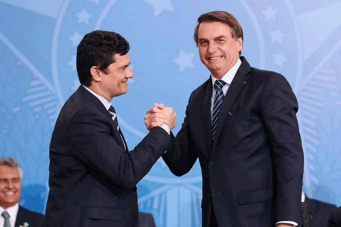 As verdades ditas por Bolsonaro e Moro onde quem mais ganhou foi o Brasil