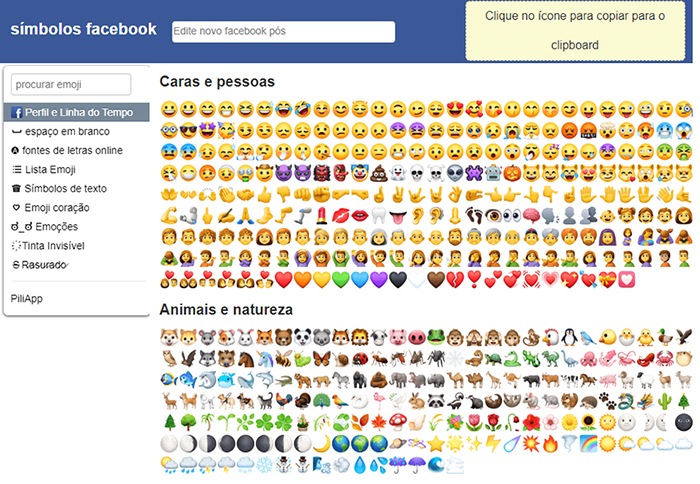 Emoticons do WhatsApp para o Facebook