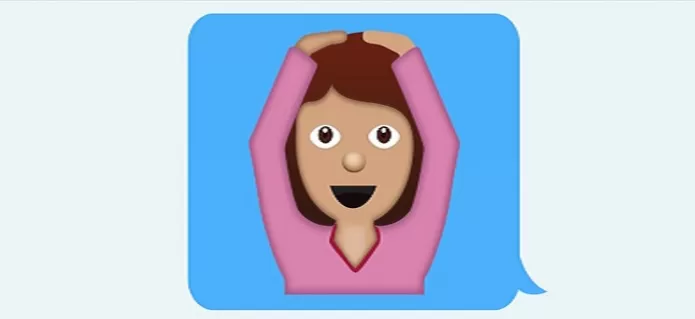 Saiba o significado do emoji da mulher com as mãos na cabeça!